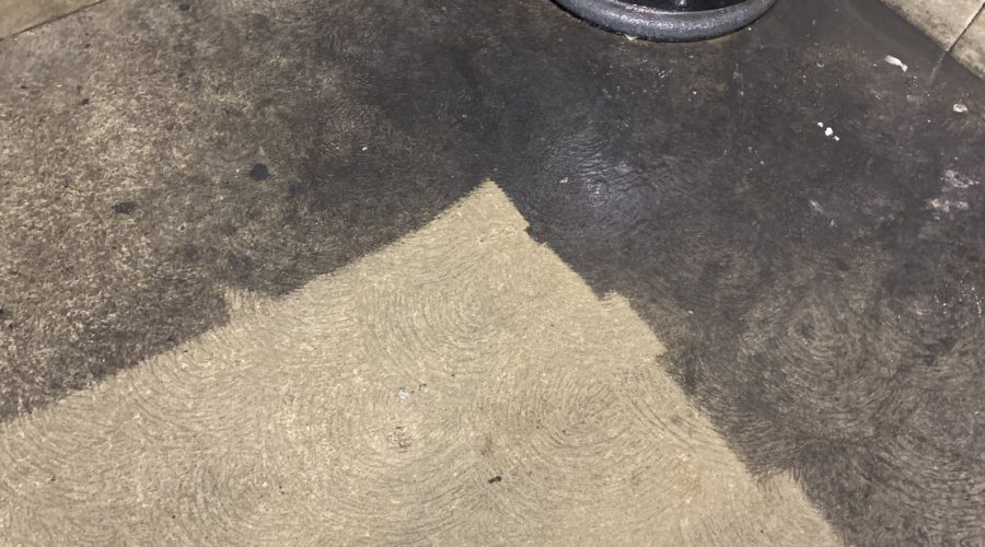 parking lot cleaning